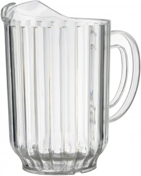 Water Pitcher Clear Plastic