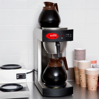 Restaurant Style Coffee Machine with Pots and Warmer 12cup