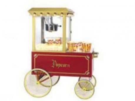 Popcorn Cart 4 Wheel