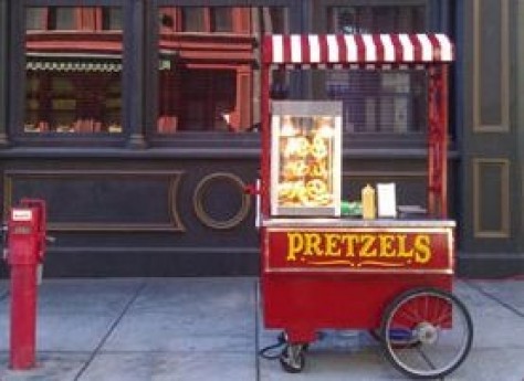 Pretzel/Churro/Nacho 4 Wheel Cart