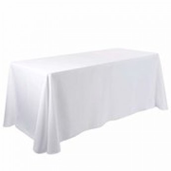 Linen White - 6ft Rectangular Table - Floor Length