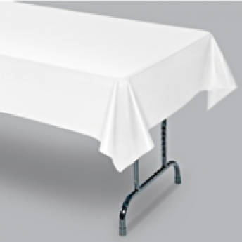 Table Cover Plastic - Fits 6 ft Table