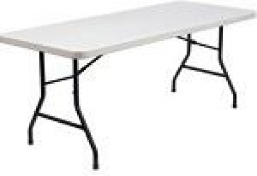 Table - 6 ft Rectangular Adjustable Plastic Folding