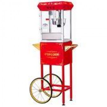 6 Oz Classic popcorn Cart with Supplies