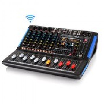 8 Channel Audio Mixer with BlueTooth
