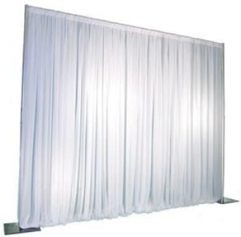 All white backdrop (12' w x 7' h) Sheer