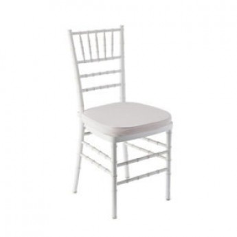 Chiavari Chair – White (white cushion) Special Seating