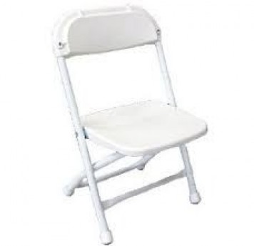 Folding Chair – White (kids)