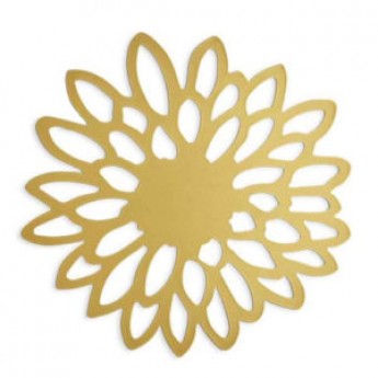 Gold Zinnia Charger – 13