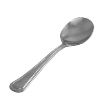 5 7/8 Inch Length, 18/8 Stainless, Bouillon Spoons, Mirror Finish