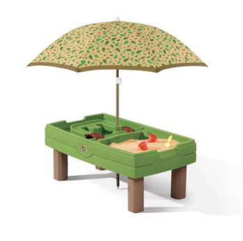 Umbrella Sand/Water Activity Center for Children’s ages 2 & up – 20.75 H 26 W 45.5 D (Sand Is Not Included)