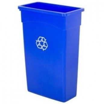 Recycle Bin Slim, Blue