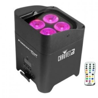 UPLIGHTS – Colorful Chauvet Freedom RGBAW+UV leds with remote control