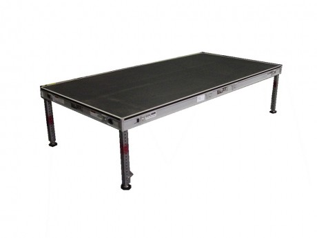 Stage Platform  4' x 8' – Commercial Grade Aluminum (Installation Included), each.