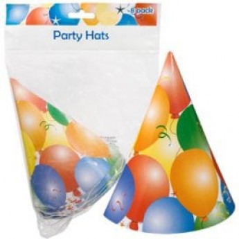 Party Hats – 8 Pack