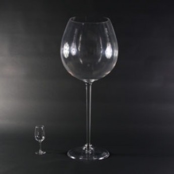 Decorative Acrylic Wine Glass
