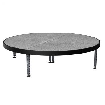 Round Stage Platform 8' Diameter – Commercial Grade Stage (Installation Included)
