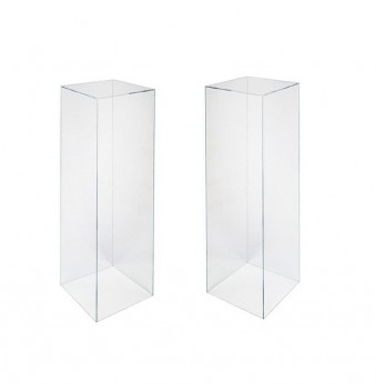 Clear Acrylic Pedestal – Pair(2)