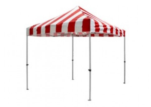 10' x 10' Pop Up Carnival Tent/Canopy Light Duty – TOP ONLY