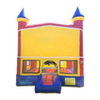 M1 – Mini bouncer RYB 10'x10' – with basketball hoop, add any front theme specify in notes