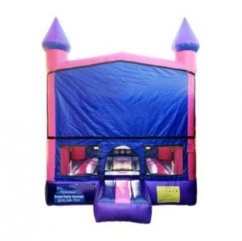 M2 – Mini bouncer PBP 10'x10' – with basketball hoop, add any front theme specify in notes