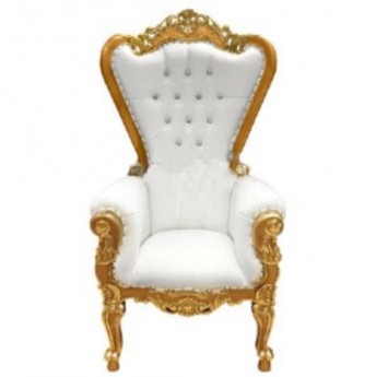 Throne Chair GOLD – Special Events, Rental price is for each